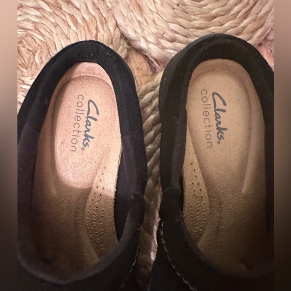 Clarks Roseville Drew Suede Clog 8 M - Picture 3 of 7